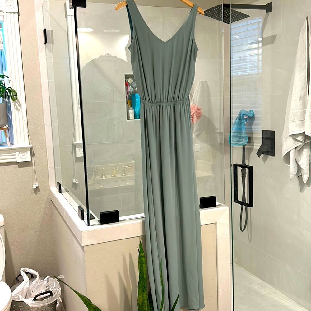 Mumu bridesmaid dress